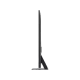 LG 65QNED816RE Ultra HD 4K QNED televizyon, genel renkli şık ince tasarım yan görünüm
