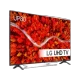 LG 50UP80006LA Ultra HD 4K LED televizyon, ekranda UP8O ve LG UHD TV yazıları görünüyor.