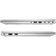 HP EliteBook 650 G10 B2RK6ES gümüş iş ve ofis laptop yan bağlantı portları görünümü