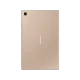 Altın renk Samsung Galaxy Tab A7 SM-T500 64 GB tablet arka yüzü tek parça görünüyor.