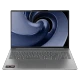 Gri Lenovo IdeaPad Pro 5 16AKP10 83JN001TTR oyuncu laptop, açık kapaklı önden görünüm
