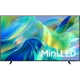 Samsung 65M1EH Ultra HD 4K Mini LED televizyon, renkli ekranı ve siyah çerçevesiyle önden görünüm
