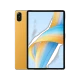Honor Pad V8 BRT-W09 altın renk oyuncu tablet, ön ve arka görünümle sergileniyor.
