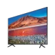 Samsung 65TU7100 Ultra HD 4K LED televizyon, genel renkli tasarım, dağ ve deniz manzaralı ekran görüntüsü