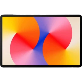 Huawei MatePad SE 6 GB 11 inç gri öğrenci tableti, renkli soyut ekran tasarımı ile ön görünüm