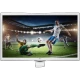 LG 24MT49U-WZ HD Ready LED TV, ekranda futbol sahnesi bulunan vitrin televizyonu, genel renk.