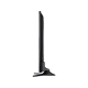 Samsung 50MU6192 Ultra HD 4K LED televizyonun siyah ayaklı yan görünümü, genel renk