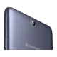 Lenovo A7-50 3G gece mavisi uygun fiyatlı tablet, arkadan kamera bölgesi ve tasarım detaylarıyla.