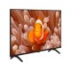 Arçelik A40 D 695 B Full HD FHD LED televizyon, siyah çerçeveli ve ayaklı, ekranda palyaço balığı görüntüsü