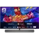 Philips 65OLED937 Ultra HD 4K OLED televizyon, canlı deniz temalı ekran görüntüsü ve 65 inç ekran