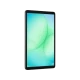 Samsung Galaxy Tab A11 8 GB 128 GB gri tablet, canlı arka planlı ön ekran görünümüyle