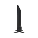 LG 32LQ63006LA Full HD FHD LED televizyonun siyah ayaklı yan görünümü, genel renk.