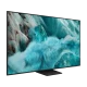Samsung 55Q7F5 Ultra HD 4K QLED televizyon, genel renkli şık tasarım ve canlı mavi ekran görünümü