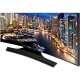 Samsung 65HU7200 Ultra HD 4K LED televizyon; şehir manzaralı ekran görüntüsü, genel renk tasarım.