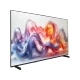 Vestel 75UG9750 Ultra HD 4K LED televizyon, ince çerçeveli ekranında renkli dalga deseniyle görünür.