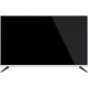 Vestel 43UB9100S Ultra HD 4K LED televizyon, ince çerçeveli siyah ekranı ve gümüş ayaklarıyla önden görünüm