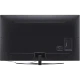 LG 75UQ81006LB 75 inç Ultra HD 4K LED televizyon, arka bağlantı noktaları görünen genel siyah tasarım