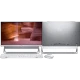 Dell Inspiron 5490 S210D256WP81C masaüstü bilgisayarın ön ve arka görünümü, klavye ve fareyle birlikte beli riyor