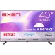 Axen AX40LEDM-A14S 40 inç Full HD LED televizyon, Android Smart TV ve ince çerçeveli tasarım
