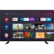 Beko B55 B 820 B Ultra HD 4K TV, siyah çerçeveli ekranında akıllı TV menüsü ve uygulamalar gösteriliyor