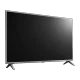 LG 43UK6500PLA Ultra HD 4K LED televizyon, ince çerçeve ve genel siyah tasarım paneli.