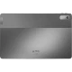 Lenovo Tab P11 Pro gri oyuncu tabletin arka yüzü, çift kamera modülü ve JBL/Dolby etiketleri görünüyor