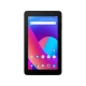TCL Tab 7 L 2023 siyah tablet ön yüzü, parlak ekran ve uygulama simgeleriyle vitrin görünümü