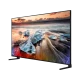 Samsung 65Q900R Ultra HD 8K QLED TV ekranda gün batımı ve hız efekti bulunan görüntü ile sergileniyor, siyah renkli