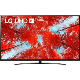 LG 86UQ91006LA Ultra HD 4K LED televizyon, ekranda sonbahar manzarası görünüyor