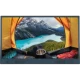 Vestel 32H9520M HD Ready LED TV, çadır içinden dağ ve turkuaz göl manzarası gösteren siyah ekran