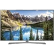 LG 55UJ701V Ultra HD 4K LED televizyon; dağ ve göl manzaralı ekran görüntüsü sergiler, genel renk.
