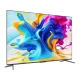 TCL 85C645 Ultra HD 4K LED televizyon, renkli soyut ekran görüntüsü ile ince siyah tasarım