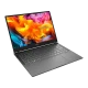 Casper Nirvana Z100.1355-BV00A-S-Q siyah ultrabook laptop; renkli ekran ve klavye görünümü net.