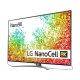 LG 55NANO966PA Ultra HD 8K LED televizyon; NanoCell ekranında canlı renk geçişi ve Nano96 yazısı
