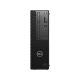 Dell Precision 3440.T01 siyah masaüstü bilgisayarın ön paneli, bağlantı noktaları ve güç düğmesi