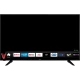Vestel 55U9501 Ultra HD 4K LED televizyon, siyah çerçeveli ekranı ve uygulama menüsüyle önden görünüm