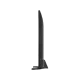 LG 65UK6470PLC Ultra HD 4K LED televizyon, siyah ekranlı ince tasarım yan görünüm