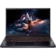 Acer Nitro V 15 ANV15-52-76BW siyah oyuncu laptop, önden açık görünüm ve aydınlatmalı klavye detayı