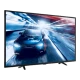 Axen AX39DAL13 HD Ready LED TV, siyah çerçeveli ekranda hızla ilerleyen otomobil görüntüsü