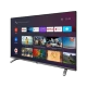 Beko B43 B 685 A Full HD FHD TV, siyah çerçeveli akıllı televizyonun uygulama ekranı görünümü