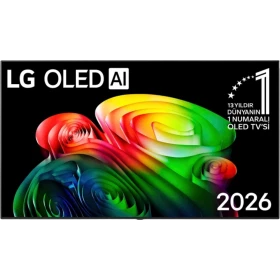 LG OLED65B65LA Ultra HD 4K OLED televizyon vitrin görseli, siyah ekranda renkli 3D renk efektleri