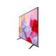Samsung 55Q60T Ultra HD 4K QLED TV, siyah çerçeveli ve canlı renkli ekran görüntüsüyle önden görünüm