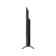 Sunny SN58LEDJ203 Ultra HD 4K TV’nin siyah renkli ince yan profili ve ayak standı