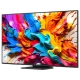 LG 75QNED9MA6B Ultra HD 4K TV, renkli soyut ekran görüntüsüyle 75 inç QNED televizyon