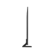 Samsung 75AU9000 Ultra HD 4K LED televizyon, siyah ayaklı dikey tasarım, genel renk görünüm.