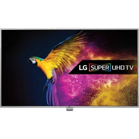 LG 60UH770V Ultra HD 4K LED televizyon ekranında canlı renkli papağan görüntüsü, genel renkli TV