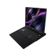 MSI Raider 18 Max HX A2WJ-1059TR siyah oyuncu laptop ekranında RGB ışıklı klavye ve logolu arayüz.