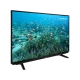 Grundig 50 GEU 7900 B Ultra HD 4K siyah LED televizyon, ayaklı tasarım ve deniz altı görüntüsüyle.