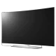 LG 55EG920V Ultra HD 4K OLED televizyon, siyah ekranlı şık tasarım, genel renkli model görünümü