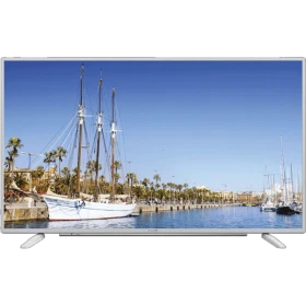 Arçelik A32L 6752 5W Full HD LED televizyon, marina manzarası gösteren ince çerçeveli ekran